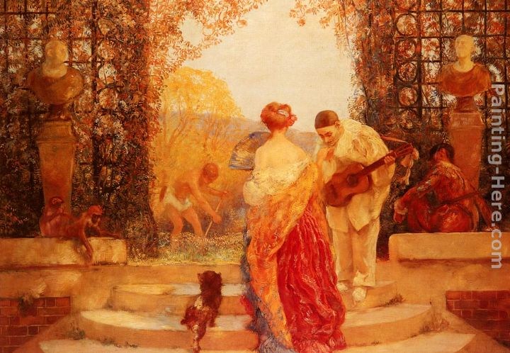 Gaston de Latouche La Salutation de Pierrot